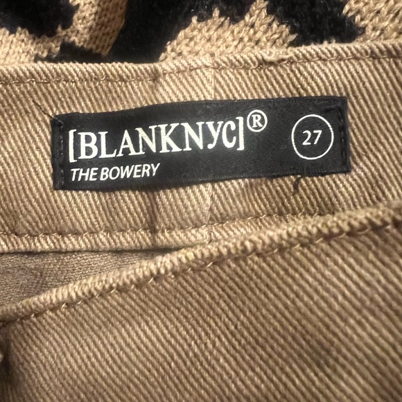 NWT Blank NYC High Waist Relaxed Fit The Bowery Barrel Leg Pants Size 27 - Picture 13 of 14